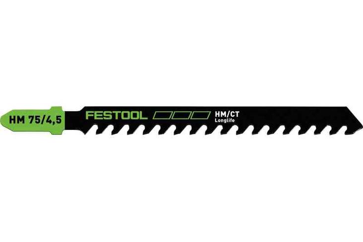 FESTOOL Pistosahanterä HM 75/4,5 204343 - Pistosahojen terät - 4014549332375 - 1