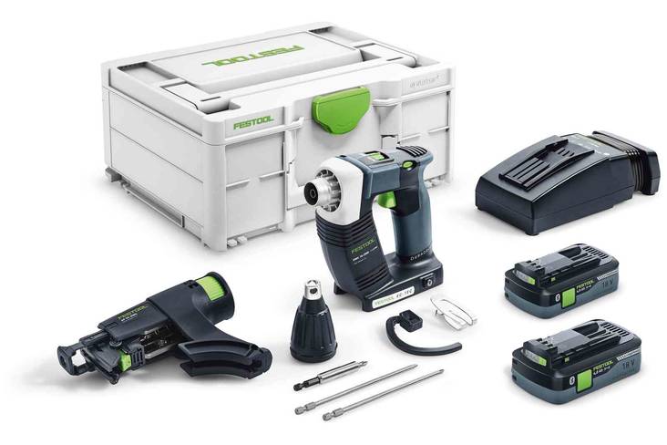 FESTOOL Rakentajan akkuruuvinväännin DWC 18-2500 HPC 4,0 I-Plus DURADRIVE 576498 - Porakoneet ja ruuvinvääntimet - 4014549360835 - 1