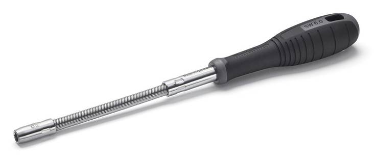 HULTAFORS Kuusiokolomeisseli joustavalla varrella SW 6,0 mm - Hultafors Ruuvimeisselit - 7317844431055 - 1