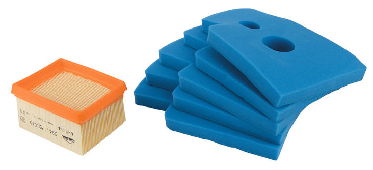 MAKITA Ilmansuodatinsarja 5 + 1 kpl 957173161 - Betonintyöstökoneiden tarvikkeet - 4002829892435 - 1