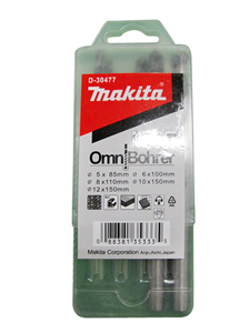 MAKITA Poranteräsarja Omnibohrer, 5-osaa D-30477 - Poranterä- ja konekärkisarjat - 088381353335 - 1
