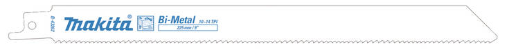 MAKITA Puukkosahanterä BiM 225 x 0,9 mm, Metallinen puu, muovi ja alumiini, 5 kpl B-43262 - Puukkosahanterät - 088381443135 - 1