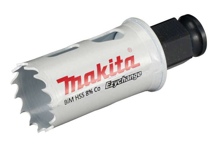 MAKITA Reikäsahanterä BiM 27 mm, Coboltti 8%, Ezychange E-03707 - Reikäsahanterät - 088381561945 - 1