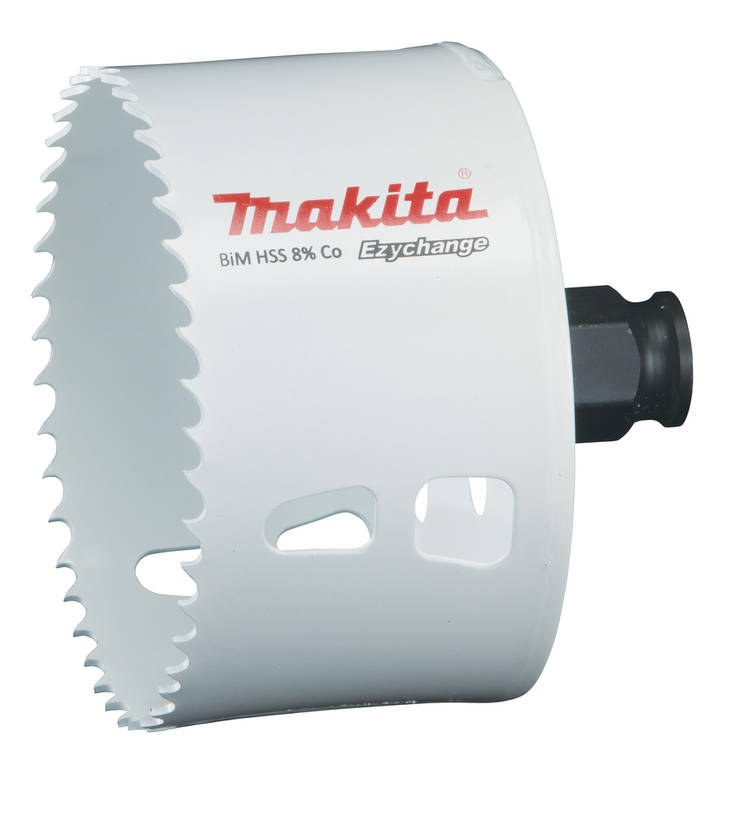 MAKITA Reikäsahanterä BiM 83 mm, Coboltti 8%, Ezychange E-03953 - Reikäsahanterät - 088381562195 - 1