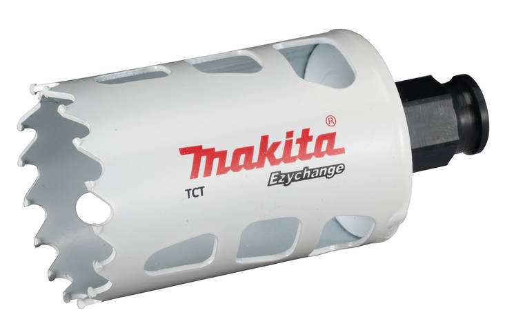 MAKITA Reikäsahanterä T.C.T Multi Purpose, 44 mm, Ezychange E-06719 - Reikäsahanterät - 088381570435 - 1