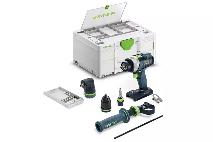 FESTOOL Akkuiskuporakone QUADRIVE TPC 18/4 I-Basic-Set 577625 - Festool 18V Porat ja ruuvinvääntimet - 4014549414835 - 1