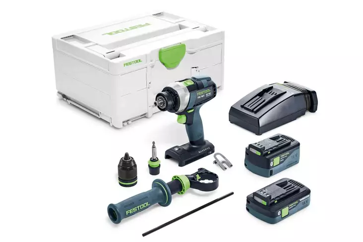 FESTOOL Akkuruuvinväännin TDC 18/4 5,0/4,0 I-Plus 577649 - Festool 18V Porat ja ruuvinvääntimet - 4014549319895 - 1