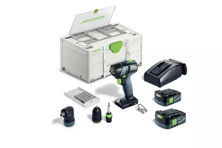 FESTOOL Akkuruuvinväännin TXS 12 2,5-Set 576874 - Festool 12V Porat ja ruuvinvääntimet - 4014549383575 - 1