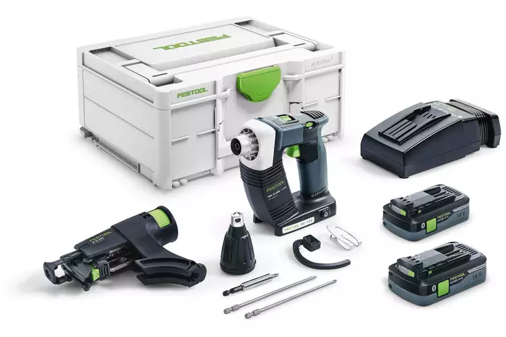 FESTOOL Rakentajan akkuruuvinväännin DWC 18-2500 HPC 4,0 I-Plus DURADRIVE 576498 - Festool 18V Porat ja ruuvinvääntimet - 4014549360835 - 1