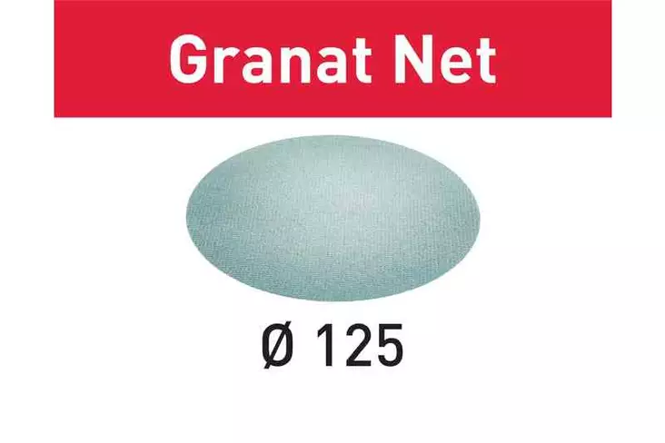 FESTOOL STF D125 P240 GR NET/50 203300 - Festool Granat Net 125 mm - 4014549306475 - 1