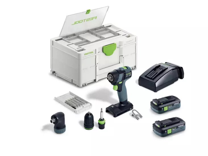 FESTOOL TXS 18 TBX 4,0 I-Set Akkuruuvinväännin 579350 - Festool 18V Porat ja ruuvinvääntimet - 4014549480335 - 1