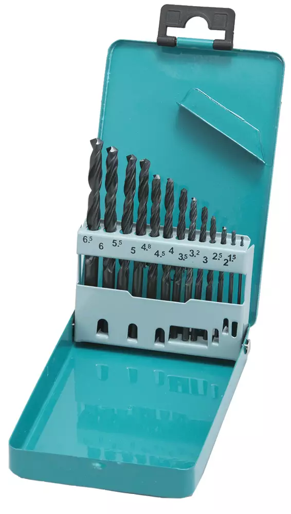 MAKITA Metalliporanteräsarja HSS-R, 13-osaa D-54075 - Makita Poranterä- ja konekärkisarjat - 088381450195 - 1