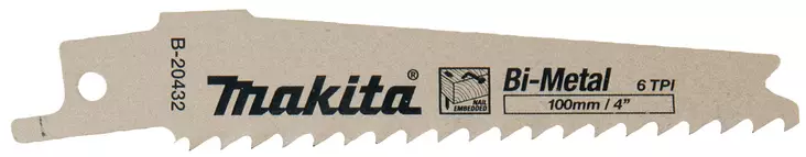 MAKITA Puukkosahanterä BiM 100 x 0,9 mm, 2 kpl B-20432-2 - Makita Puukkosahanterät - 088381559805 - 1
