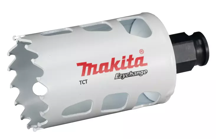 MAKITA Reikäsahanterä T.C.T Multi Purpose, 44 mm, Ezychange E-06719 - Makita Reikäsahanterät - 088381570435 - 1
