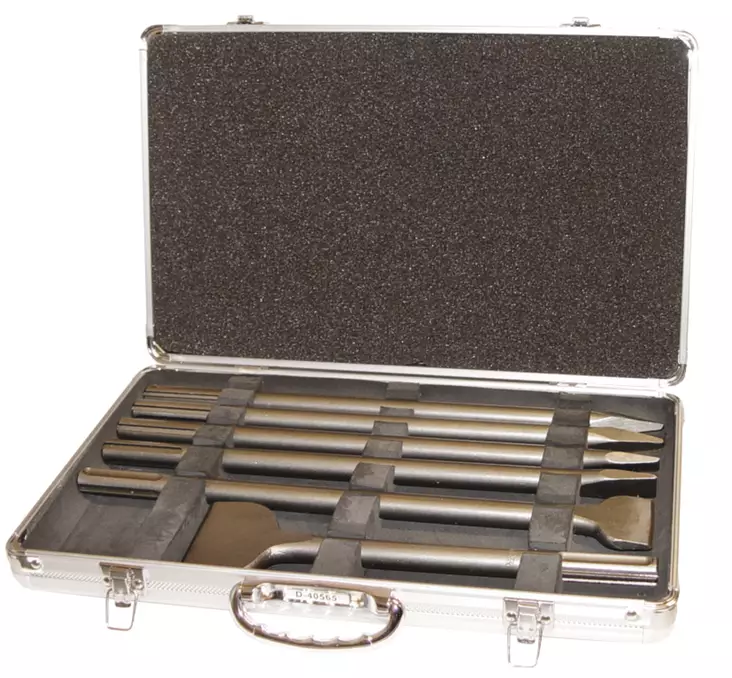 MAKITA Talttasarja SDS-MAX, 6-osaa D-40565 - Makita SDS-Max piikkausterät - 088381403405 - 1