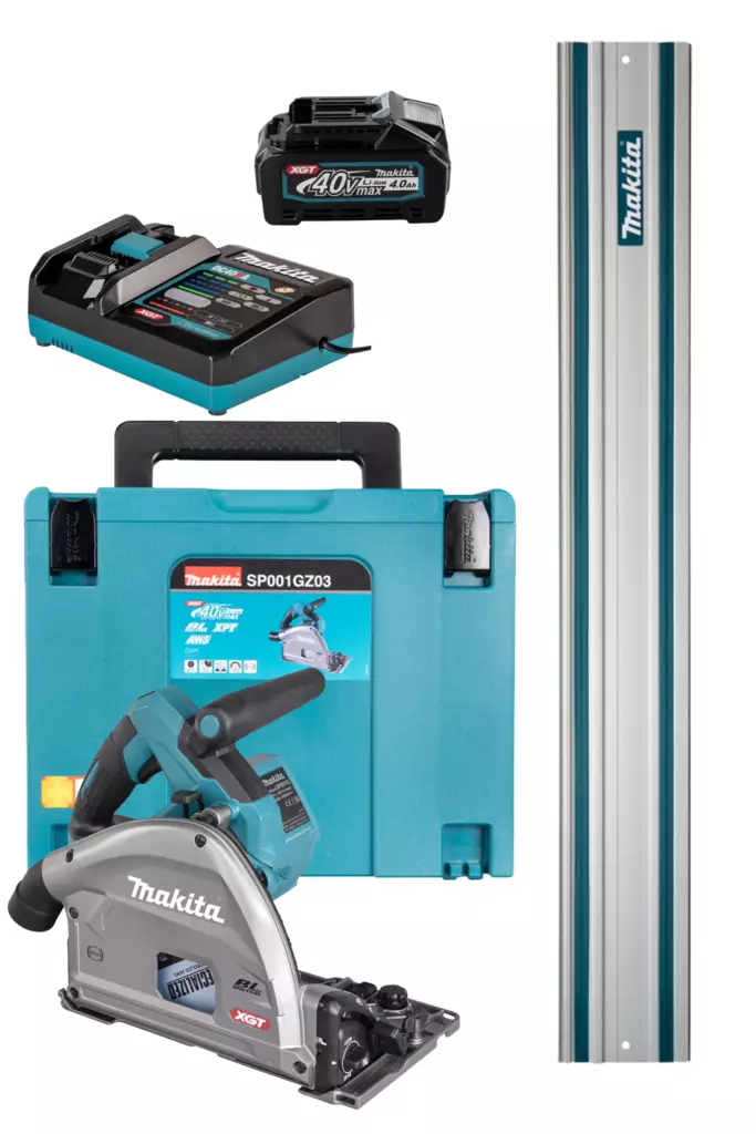 SP001Gsetti 1500 kiskolla 4,0Ah akulla ja latauslaitteella - XGT Akkukonepaketit - 561910025 - 1