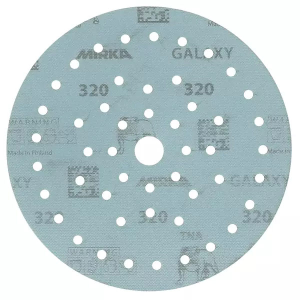 MIRKA GALAXY 150 mm tarra multifit P320 50 kpl/pakk - Mirka Galaxy 150 mm - 6416868554205 - 1