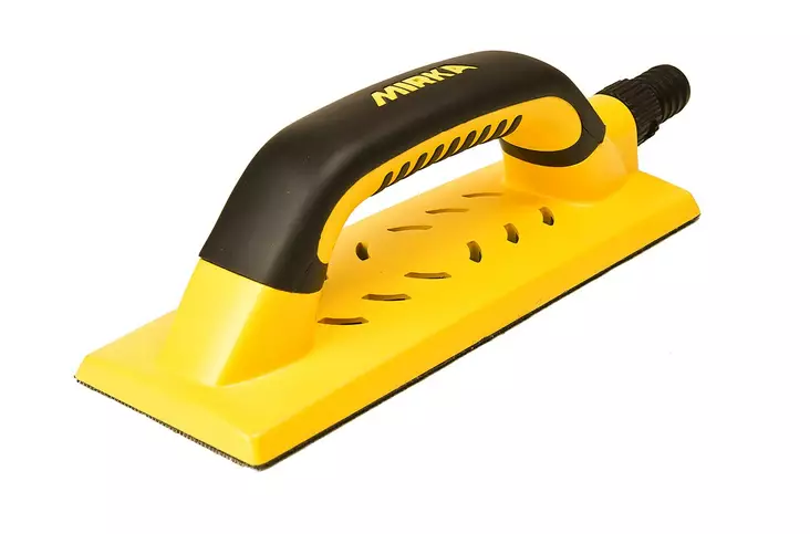 MIRKA Hiomatuki Handy 80x230mm tarra 55R keltainen - Mirka Käsihiontatuet ja -varret - 6416868904635 - 1