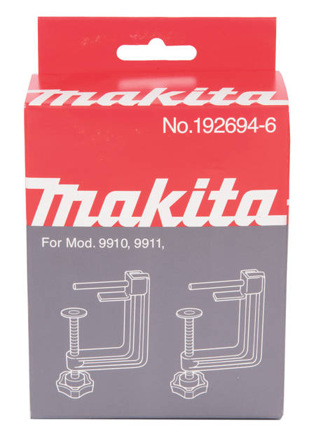 MAKITA Kiinnityspuristimet pöytään 192694-6 - Hiomakoneiden tarvikkeet - 088381145626 - 2