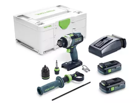 FESTOOL TPC 18/4 TBX4,0 I-Plus Akkuiskuporakone 579371 - Festool 18V Porat ja ruuvinvääntimet - 4014549481066 - 1