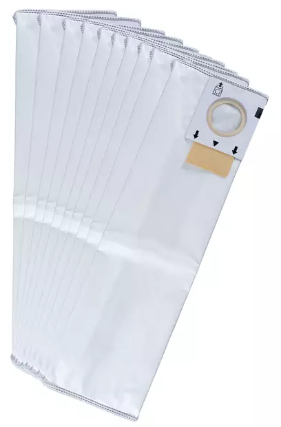 MAKITA 191T96-3 Pölypussi fleece kangasta, 10kpl DVC560 - Makita Pölypussit ja suodattimet - 088381583886 - 1