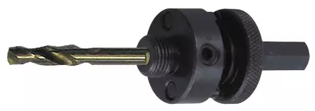 MAKITA Kuusiokanta-adapteri terille 14-29 mm, kara 10 mm, sisältää keskiterän. D-17170 - Makita Reikäsahanterät - 088381194976 - 1