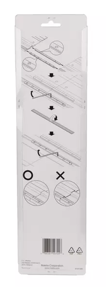 MAKITA Ohjauskiskon jatkokappale (2kpl), liittää kaksi ohjauskiskoa yhteen 198885-7 - Makita Käsisahojen tarvikkeet - 088381497046 - 2