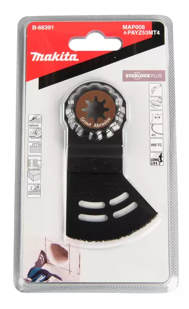 MAKITA Starlock Plus Sahanterä upotukseen, kaareva, leveys 53 mm B-66391 - Makita Starlock Plus terät - 088381539296 - 2
