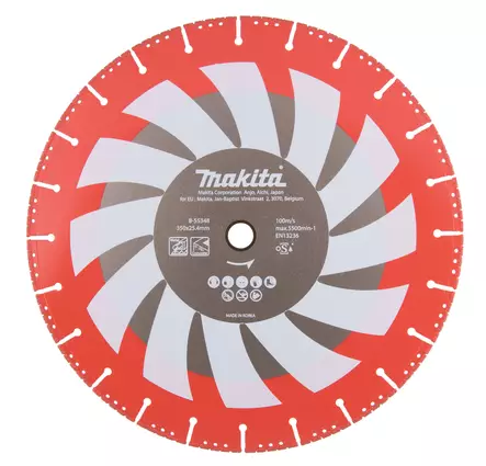 MAKITA Timanttikatkaisulaikka 350x25,4mm Rescue B-55348 - Makita Timanttilaikat, -kupit ja terät - 088381482066 - 1