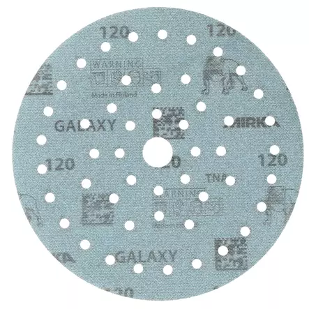 MIRKA GALAXY 150 mm tarra multifit P120 50 kpl/pakk - Mirka Galaxy 150 mm - 6416868553826 - 1