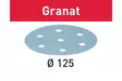 FESTOOL Hiomapaperi STF D125/8 P120 GR/100 Granat 497169 - Festool Granat 125 mm - 4014549138076 - 1