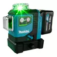 MAKITA Ristiviivalaser 360° CXT SK700GDWA - Makita Mittalaitteet ja tunnistimet - 088381756136 - 5