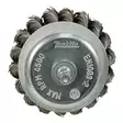 MAKITA Teräsharja rst 75 mm punottu kuppiharja D-76700 - Terasharjat - 088381792486 - 4