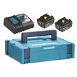 POWERPACK 18V 2XBL1860, DC18RC 198116-4 - Makita LXT 18V Akut ja latauslaitteet - 088381474146 - 1
