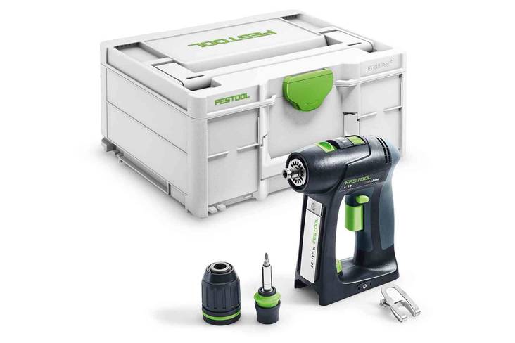 FESTOOL Akkuruuvinväännin C 18-Basic 576434 - Porakoneet ja ruuvinvääntimet - 4014549359976 - 1