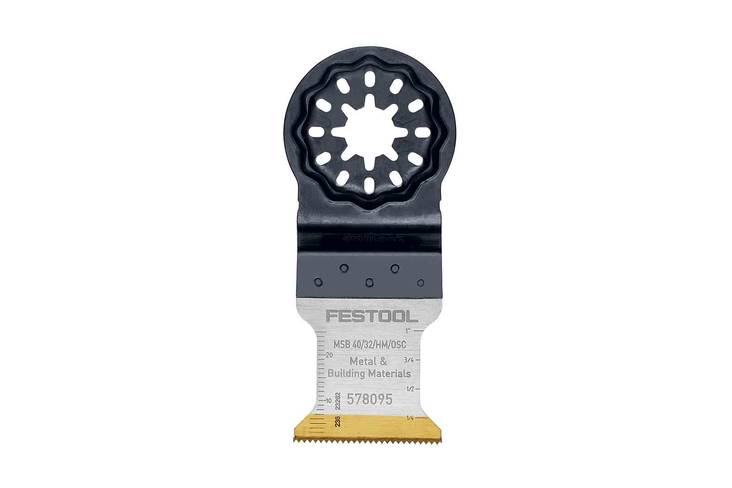 FESTOOL Carbide-sahanterä MSB 40/32/HM/OSC 578095 - Vecturon terät - 4014549438336 - 1