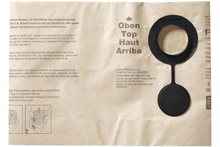 FESTOOL Kaksikerroksinen pölypussi FIS-SR 12/14 /5 483142 - Pölypussit - 4014549074206 - 1