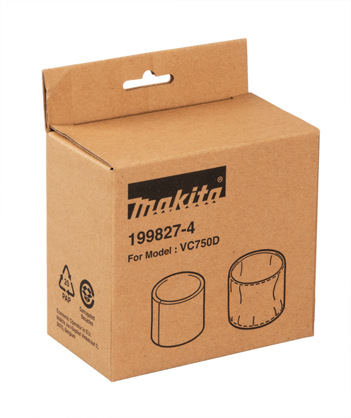 MAKITA Esisuodatin pölysuodattimen päälle 199827-4 - Pölypussit ja suodattimet - 088381543286 - 1