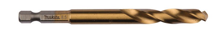 MAKITA Metalliporanterä HSS-Tin 8,5 mm, 1/4" bitsikiinnitys B-51029 - Metalliporanterät - 088381464376 - 1
