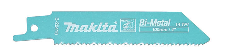 MAKITA Puukkosahanterä 100 x 0,9 mm, metalli, 5 kpl B-20410 - Puukkosahanterät - 088381376006 - 1