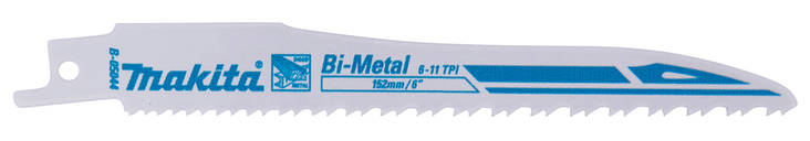 MAKITA Puukkosahanterä BiM 150 x 0,9 mm, Puu, metalli, muovi, alumiini ja teräs, 2 kpl B-05044-2 - Puukkosahanterät - 088381559706 - 1