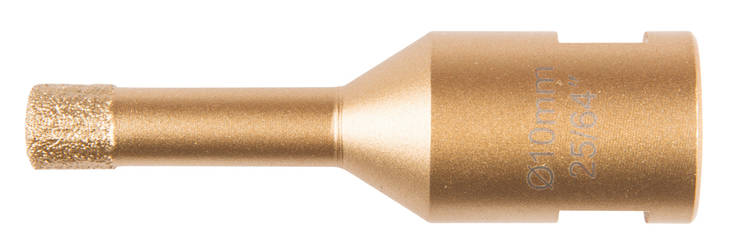 MAKITA Timanttiporanterä laatoille 10 mm. Kiinnitetään kulmahiomakoneeseen (M14) D-61092 / D-79930 - Timanttilaikat, -kupit ja terät - 088381475556 - 1