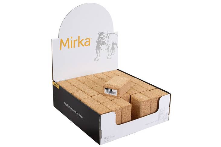 MIRKA Hiomatukilaatikko 100x60x40mm, 35/Pakk - Mirka Käsihiontatuet ja -varret - 6416868922196 - 1