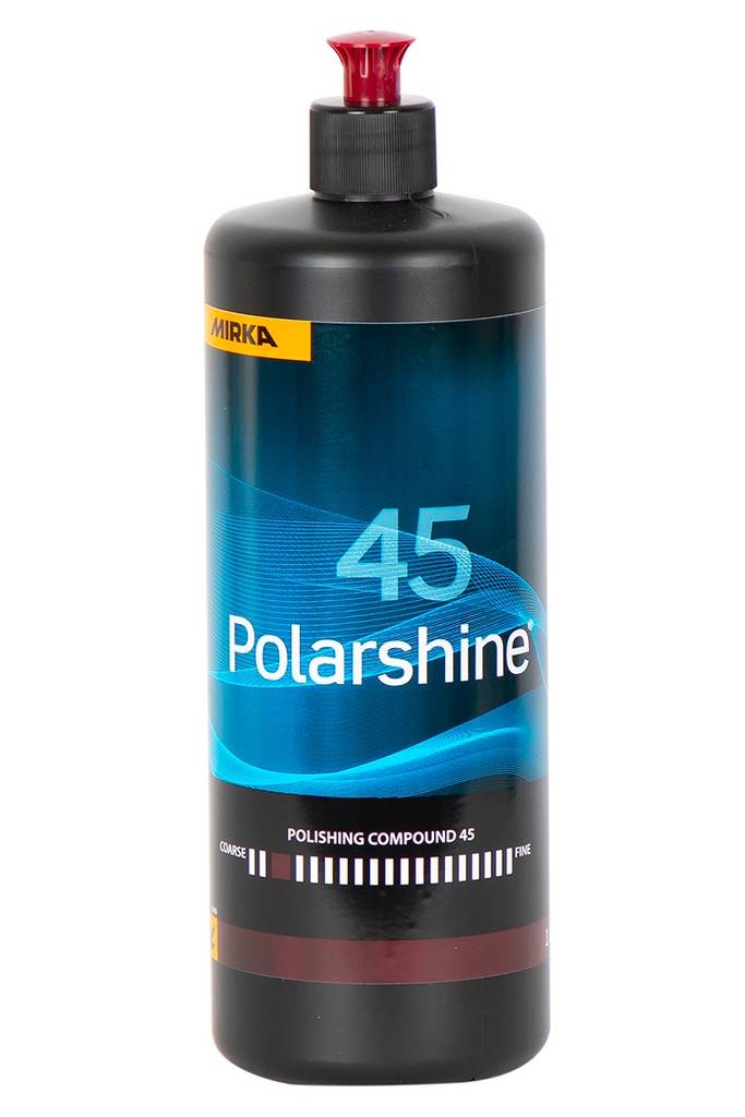 MIRKA Polarshine 45 kiillotusaine karkea 1L - Kiillotusaineet - 6416868283846 - 1