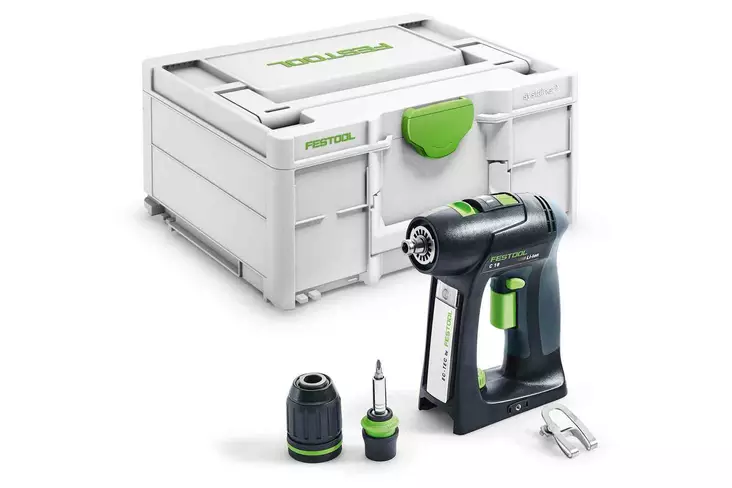 FESTOOL Akkuruuvinväännin C 18-Basic 576434 - Festool 18V Porat ja ruuvinvääntimet - 4014549359976 - 1