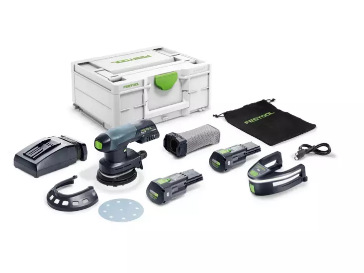 FESTOOL ETSC 125 3,0 I-Plus Akkuepäkeskohiomakone 578854 - Festool 18V Akkuhiomakoneet - 4014549468036 - 1