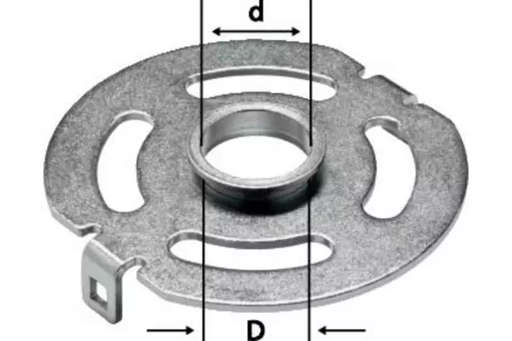 FESTOOL Kopiointirengas KR-D 24,0/OF 1400 492182 - Festool Jyrsimien lisätarvikkeet - 4014549033036 - 1
