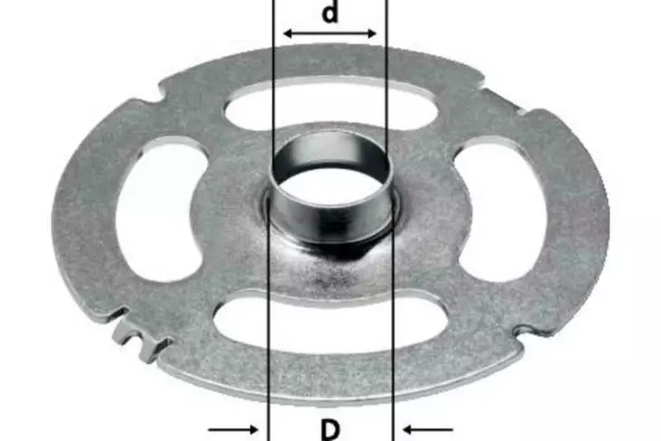 FESTOOL Kopiointirengas KR-D 24,0/OF 2200 494623 - Festool Jyrsimien lisätarvikkeet - 4014549080276 - 1
