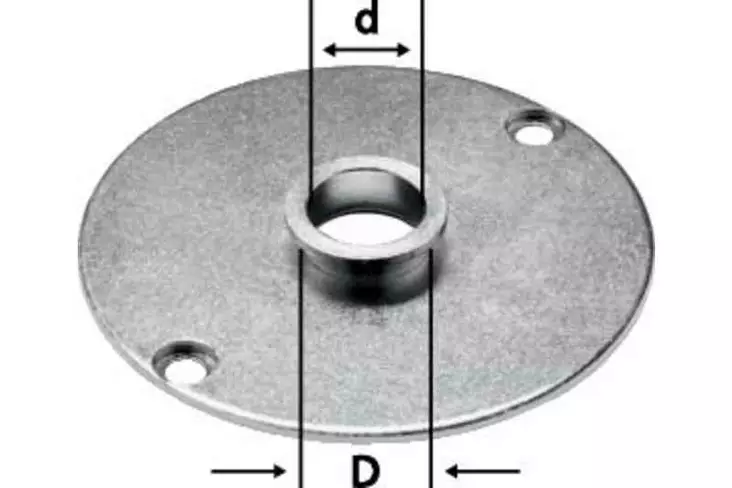 FESTOOL Kopiointirengas KR D17/VS 600-SZ 14 490770 - Festool Jyrsimien lisätarvikkeet - 4014549072196 - 1