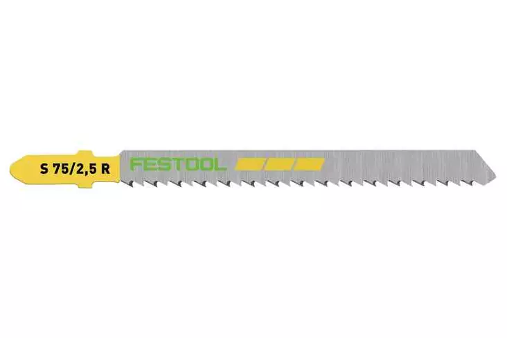FESTOOL Pistosahanterä S 75/2,5 R/5 204259 - Pistosahanterät Puulle - 4014549330586 - 1